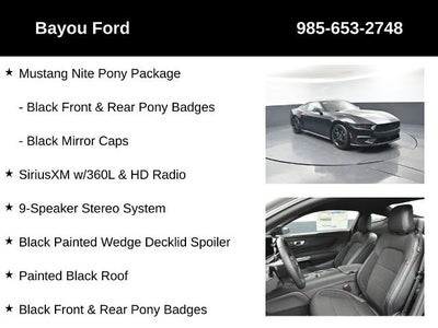 2026 Ford Mustang EcoBoost 101A