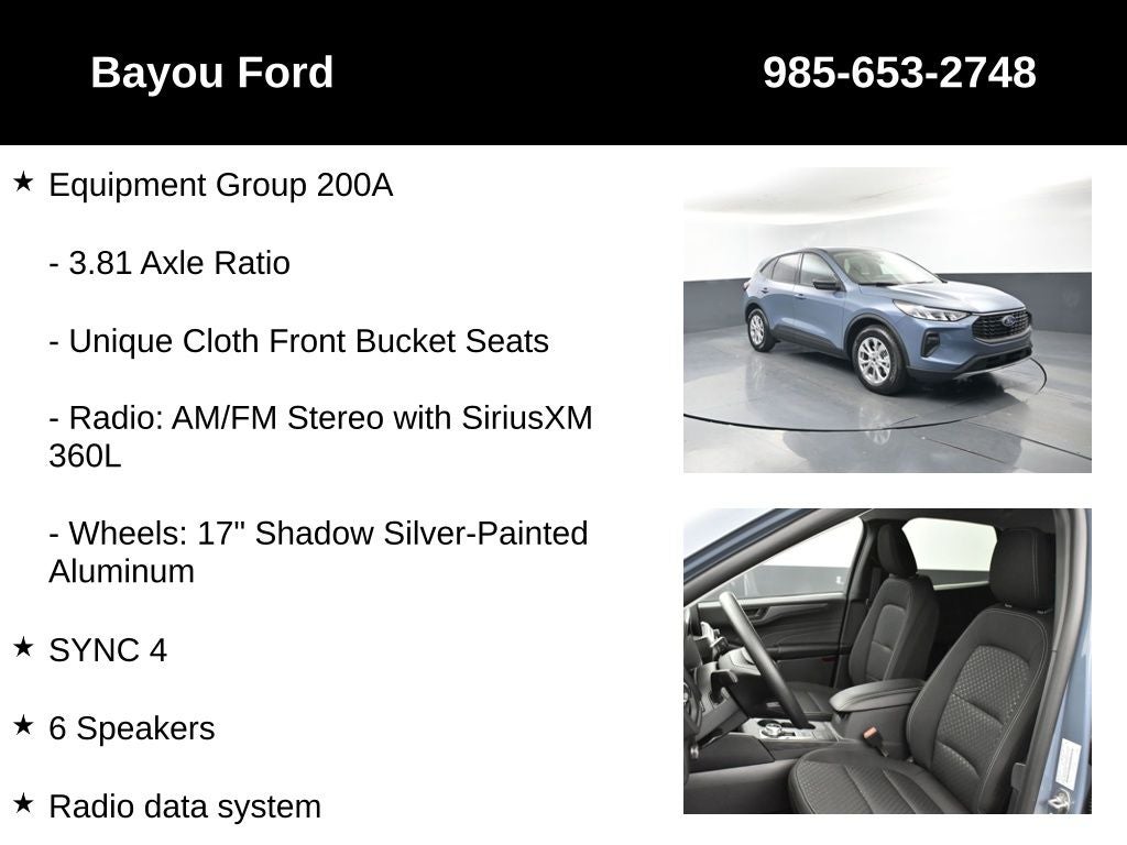 2026 Ford Escape Active 200A