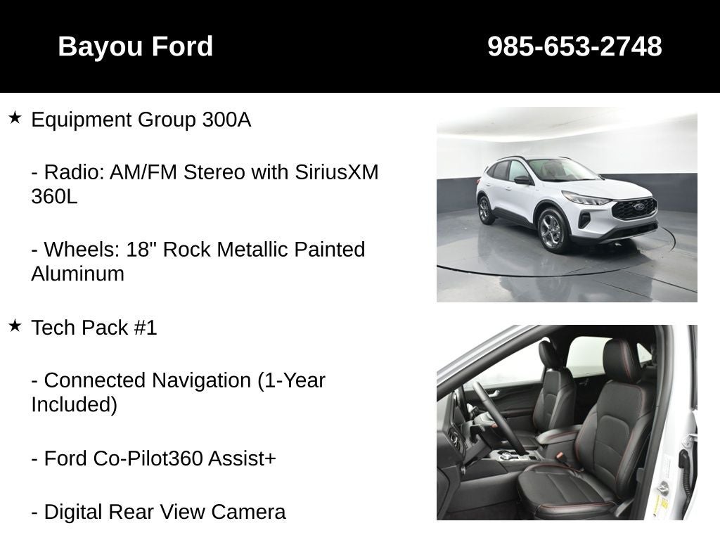 2026 Ford Escape ST-Line 300A