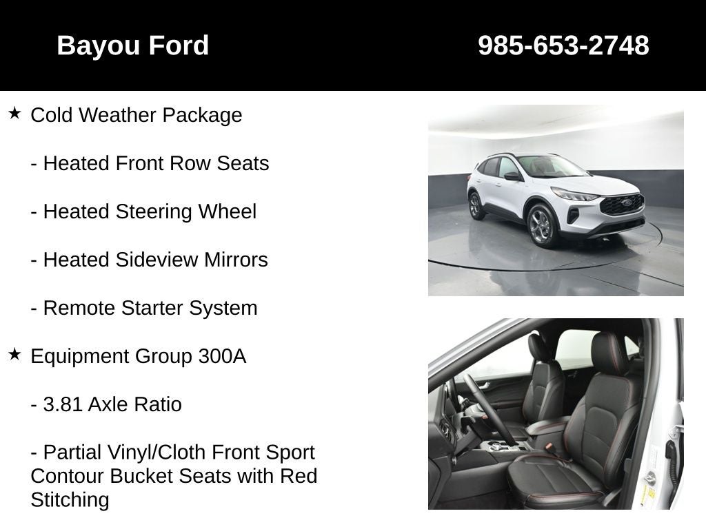 2026 Ford Escape ST-Line 300A