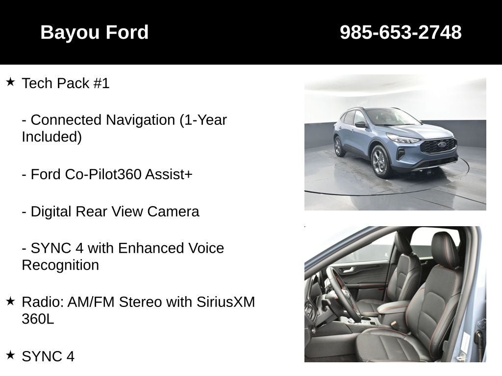 2026 Ford Escape ST-Line 300A