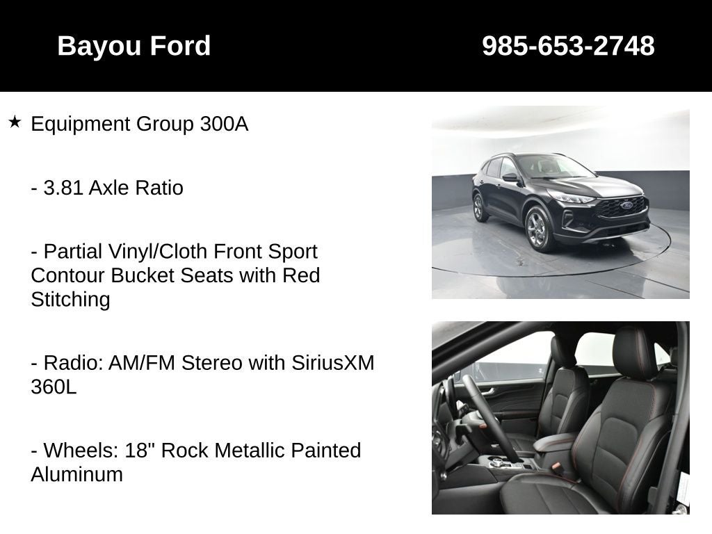 2026 Ford Escape ST-Line 300A