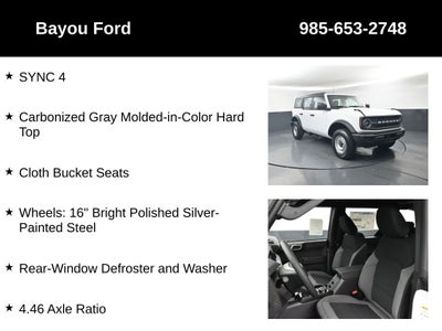 2026 Ford Bronco Base 101A