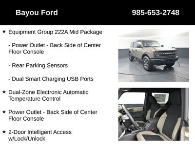 2025 Ford Bronco Big Bend 222A