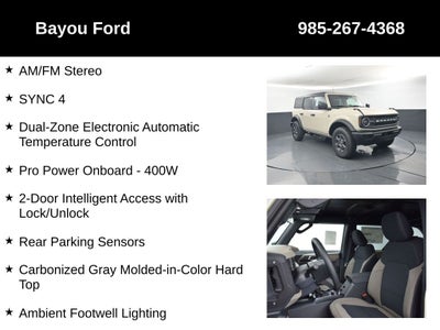 2026 Ford Bronco Big Bend 222A