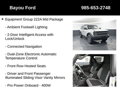 2026 Ford Bronco Big Bend 222A