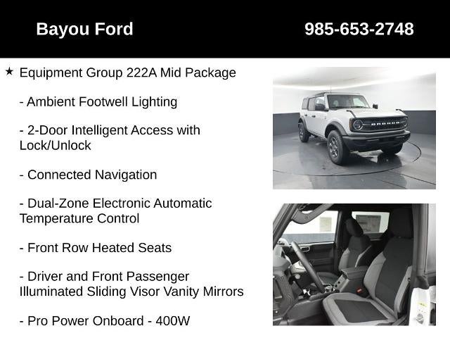 2026 Ford Bronco Big Bend 222A