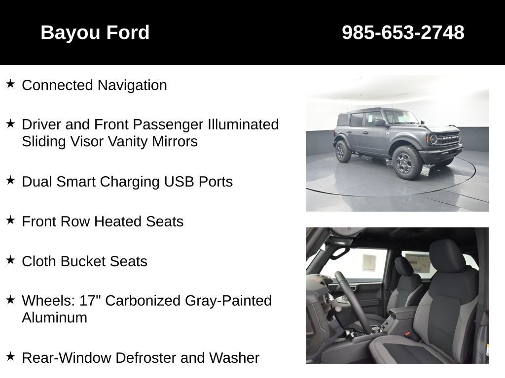 2026 Ford Bronco Big Bend 222A