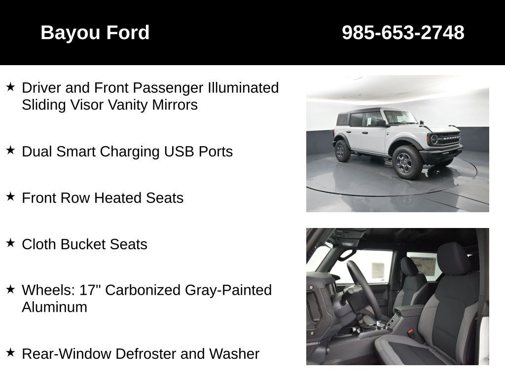 2026 Ford Bronco Big Bend