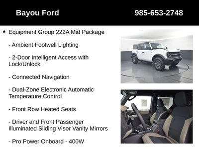 2026 Ford Bronco Big Bend 222A