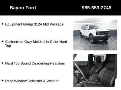 2025 Ford Bronco Outer Banks 312A