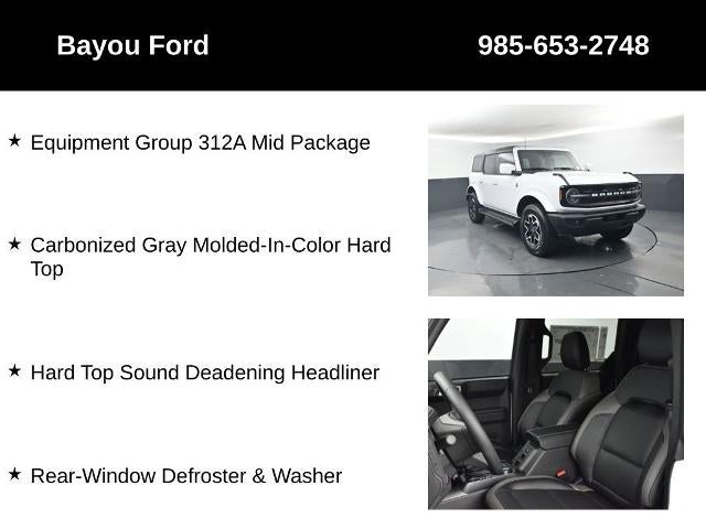 2025 Ford Bronco Outer Banks 312A