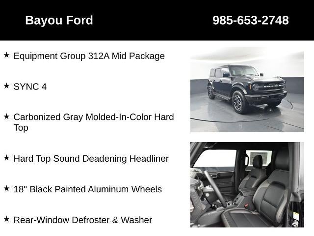 2025 Ford Bronco Outer Banks 312A