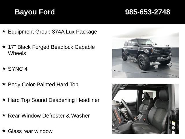 2025 Ford Bronco Raptor 374A