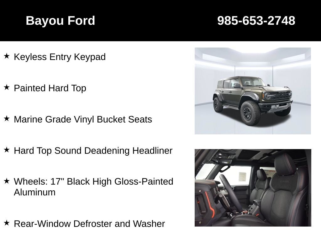 2026 Ford Bronco Raptor 374A