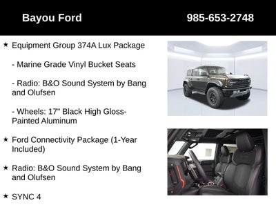 2026 Ford Bronco Raptor 374A