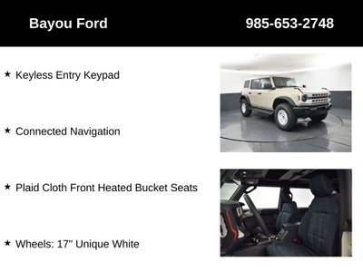 2026 Ford Bronco Heritage Edition 662A