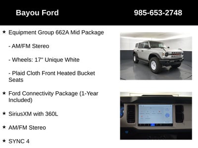 2026 Ford Bronco Heritage Edition 662A