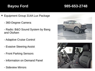 2026 Ford Bronco Outer Banks 314A