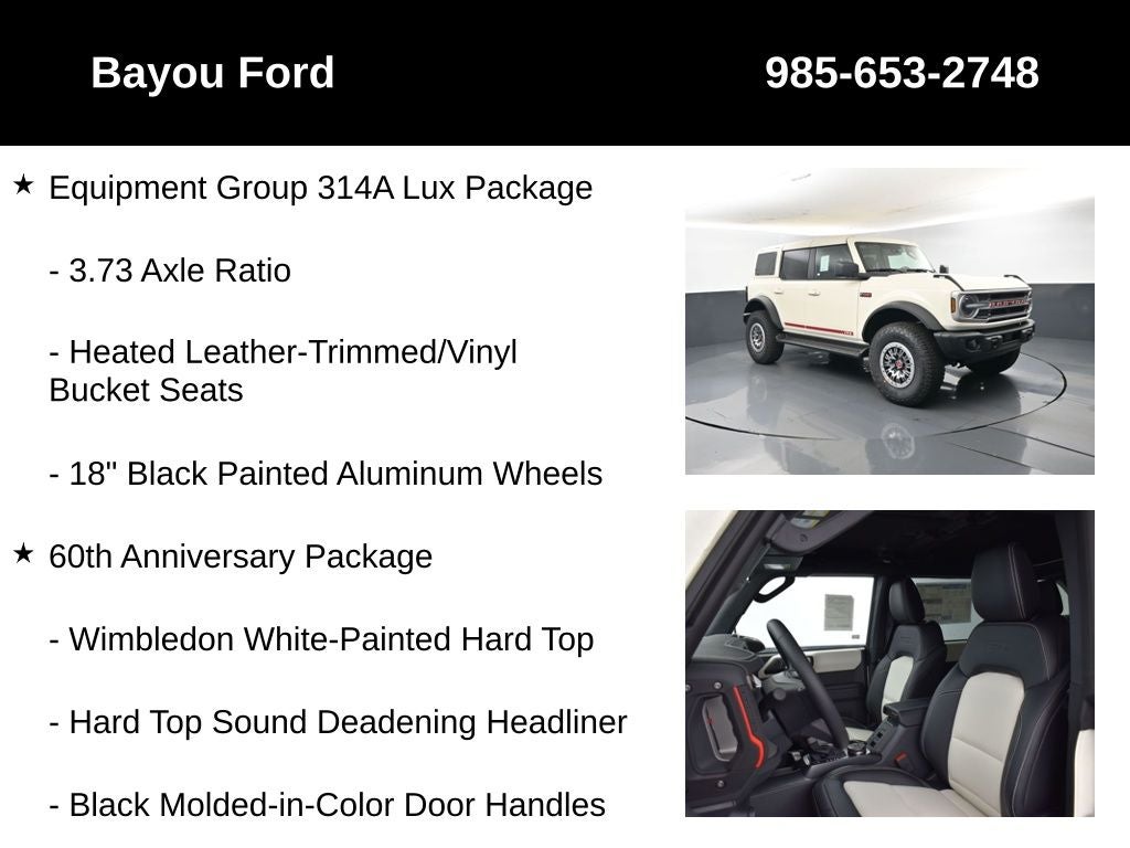 2026 Ford Bronco Outer Banks