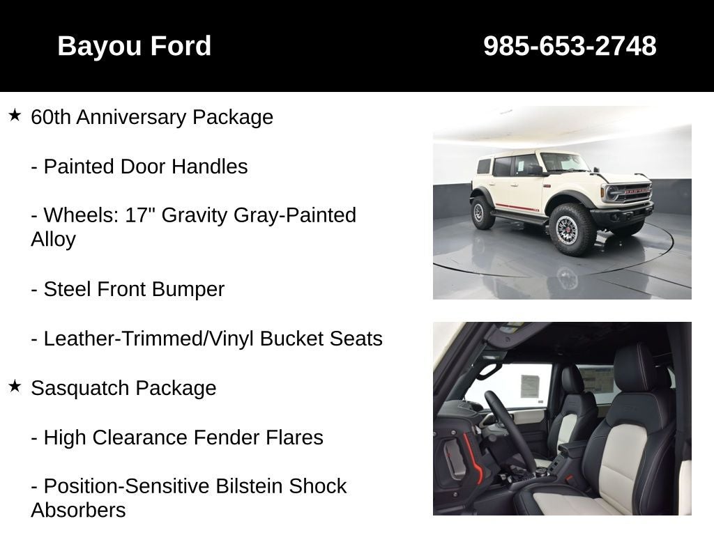 2026 Ford Bronco Outer Banks