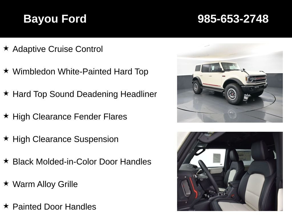 2026 Ford Bronco Outer Banks