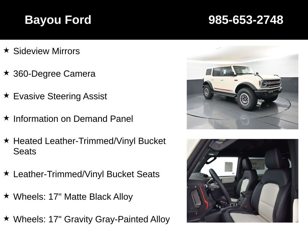 2026 Ford Bronco Outer Banks