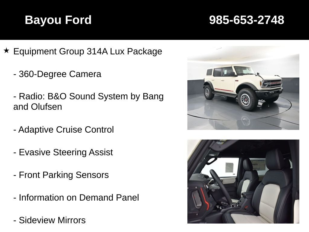 2026 Ford Bronco Outer Banks