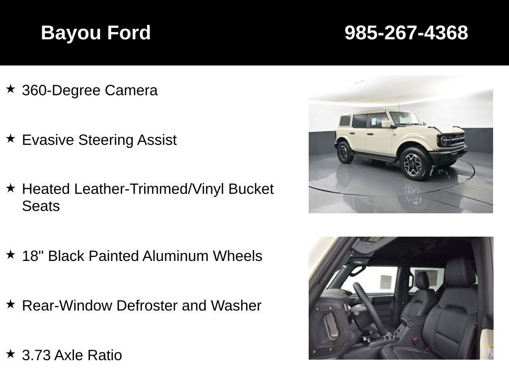 2026 Ford Bronco Outer Banks 314A