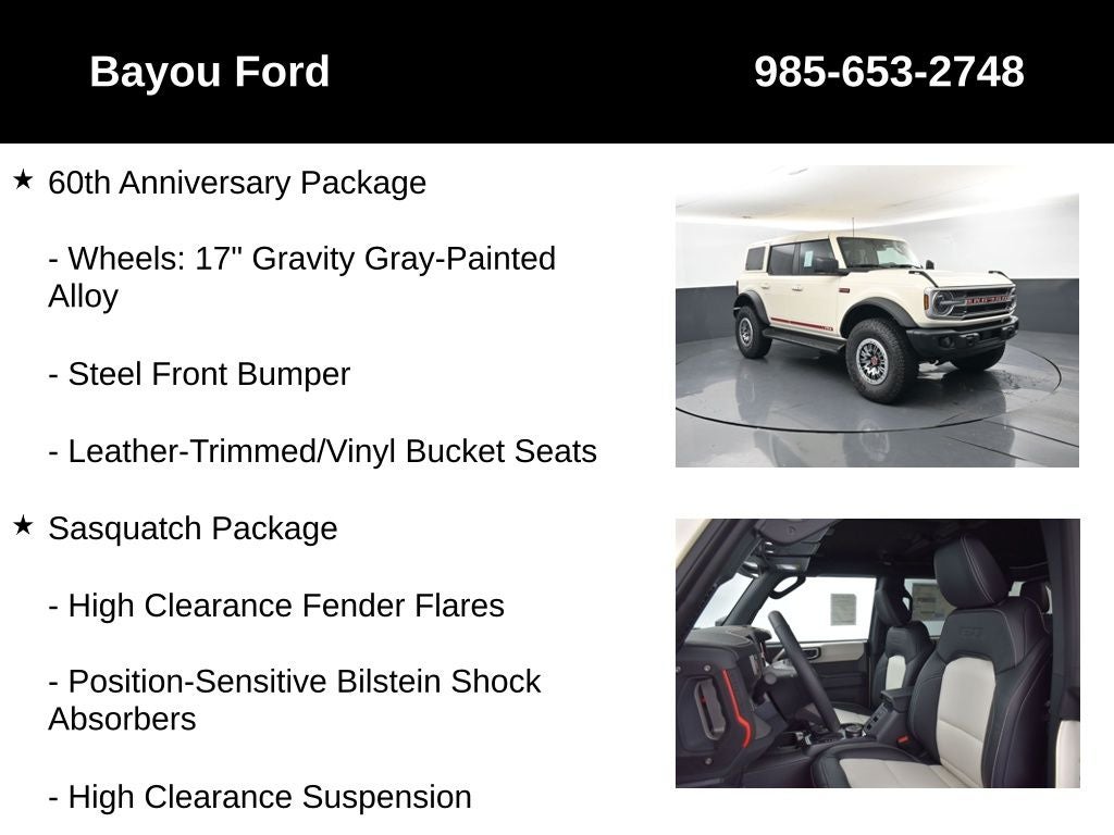 2026 Ford Bronco Outer Banks 314A
