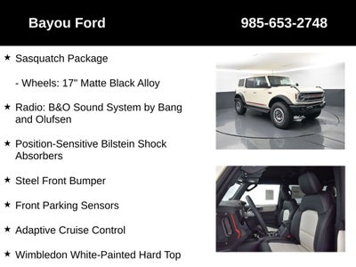 2026 Ford Bronco Outer Banks 314A