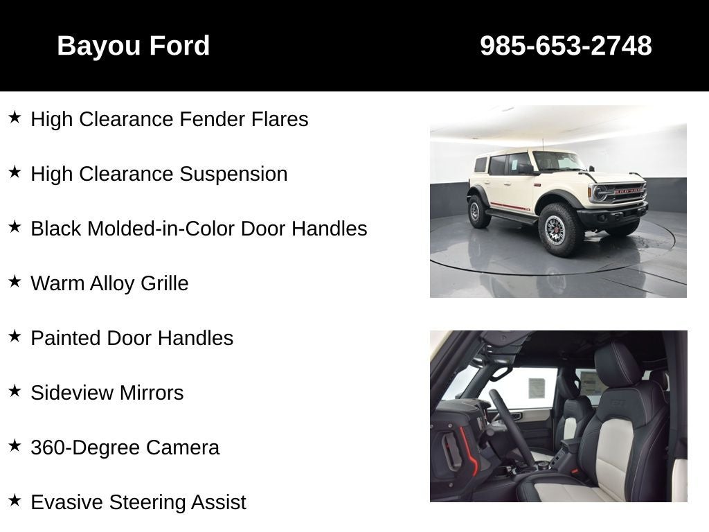 2026 Ford Bronco Outer Banks 314A