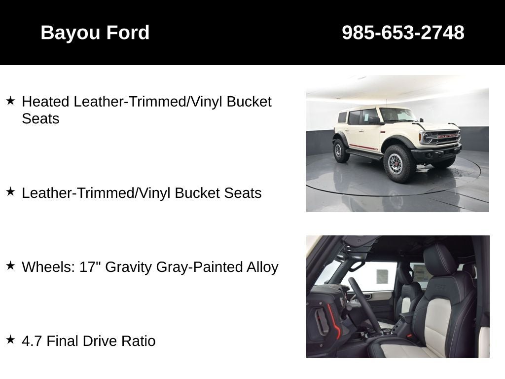 2026 Ford Bronco Outer Banks 314A