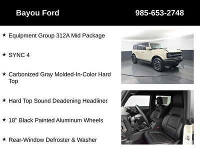 2025 Ford Bronco Outer Banks 312A