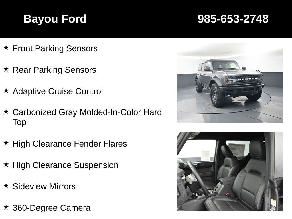 2025 Ford Bronco Badlands 334A