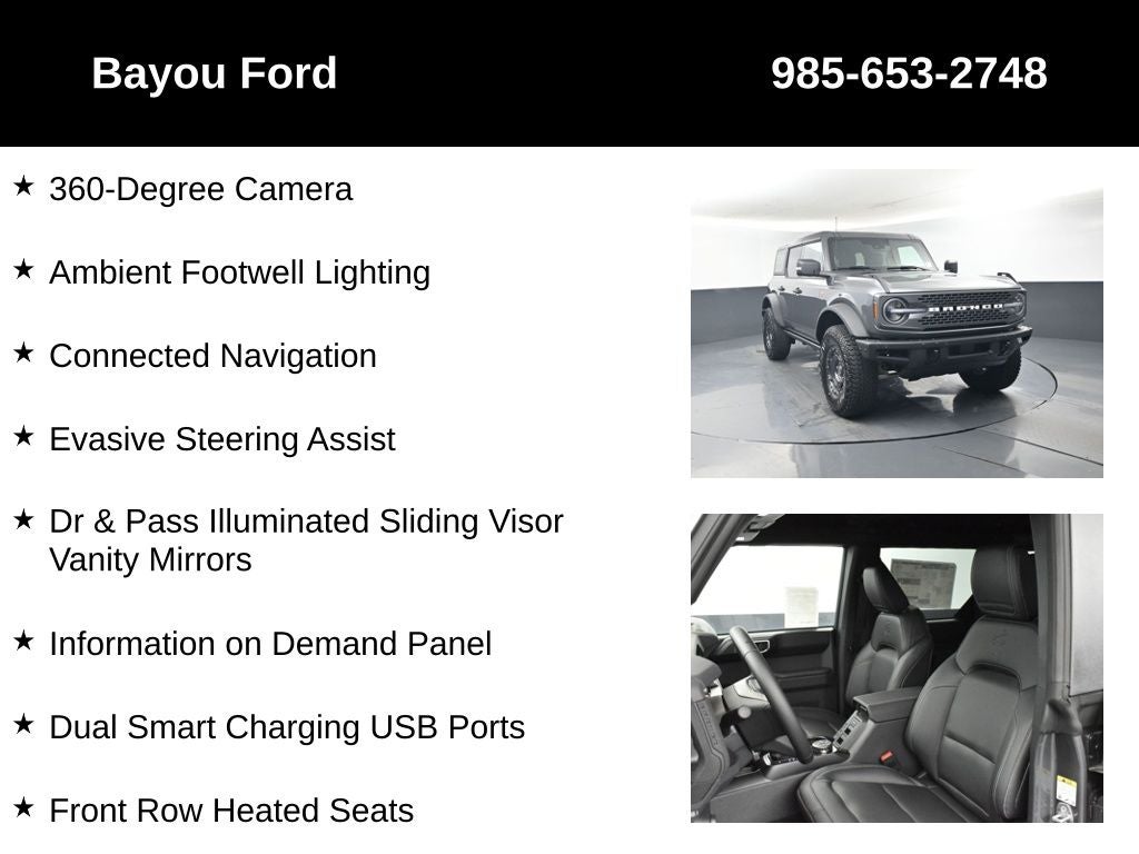 2025 Ford Bronco Badlands 334A