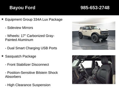 2026 Ford Bronco Badlands 334A
