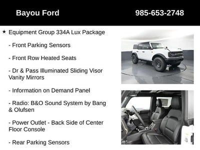 2025 Ford Bronco Badlands 334A