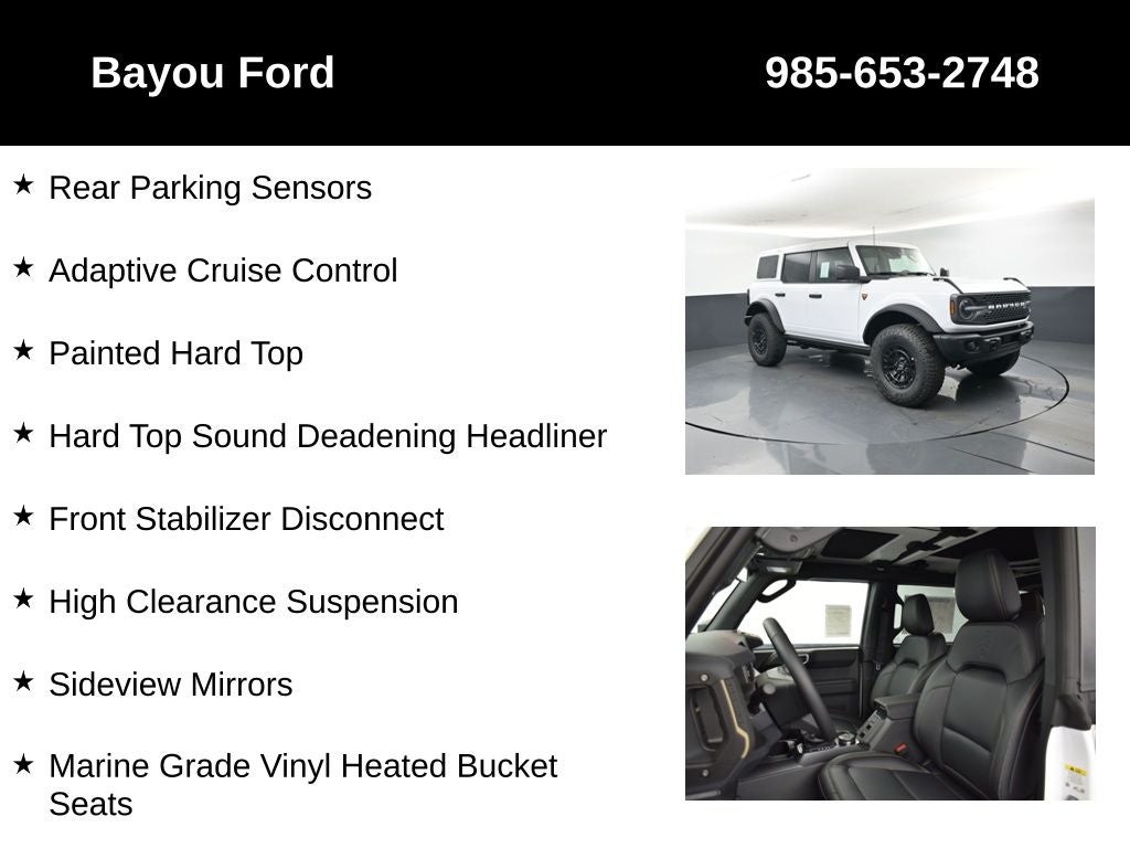 2026 Ford Bronco Badlands 334A