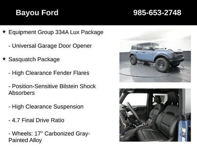 2025 Ford Bronco Badlands 334A