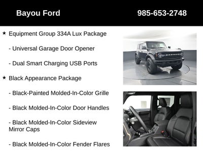 2025 Ford Bronco Badlands 334A