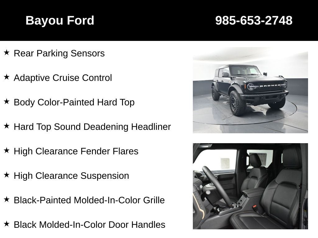 2025 Ford Bronco Badlands 334A