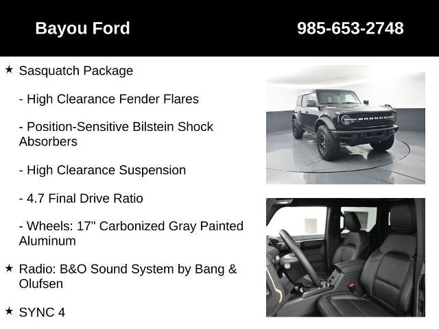 2025 Ford Bronco Badlands 334A