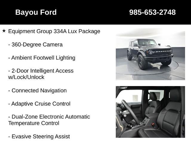 2025 Ford Bronco Badlands 334A