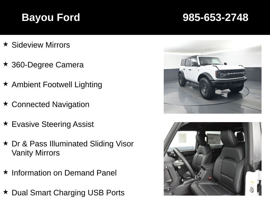 2025 Ford Bronco Badlands 334A