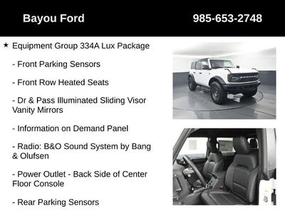 2025 Ford Bronco Badlands 334A