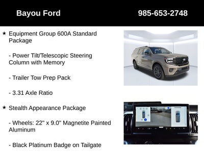 2027 Ford Expedition Max Platinum