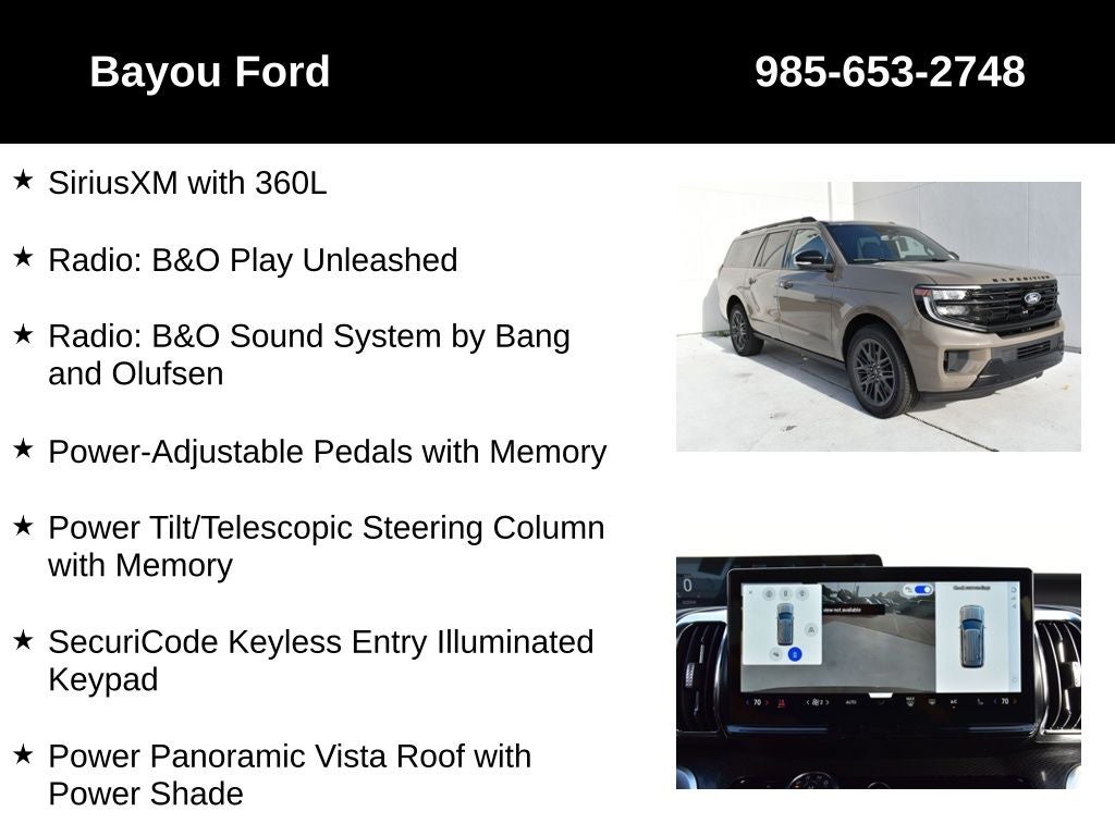2027 Ford Expedition Max Platinum 600A
