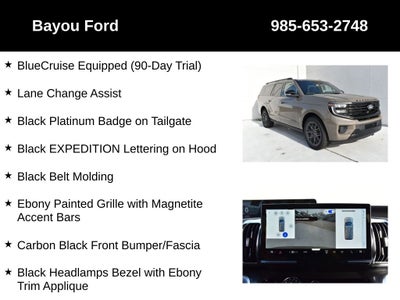 2027 Ford Expedition Max Platinum 600A