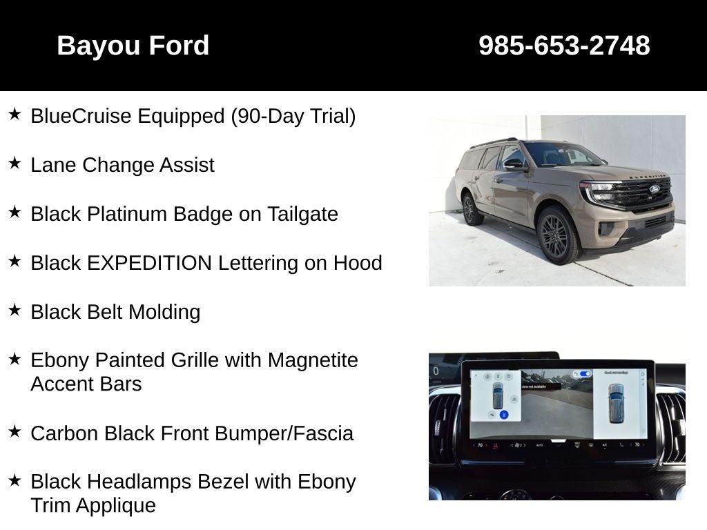 2027 Ford Expedition Max Platinum 600A